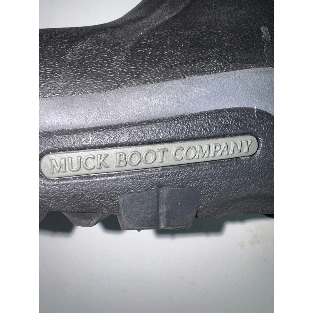Muck Boot Company Arctic Sport Boots Mens 8 Womens 9 Black Winter Waterproof Exc